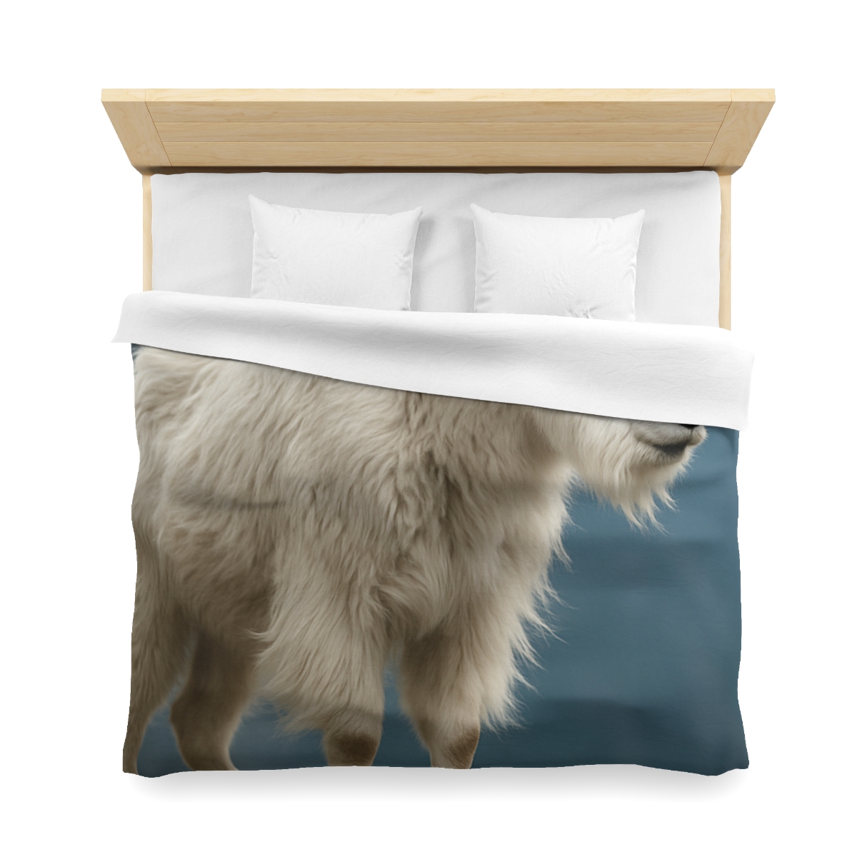 Glimmer Peak Mountain Goat trendy bedroom duvets