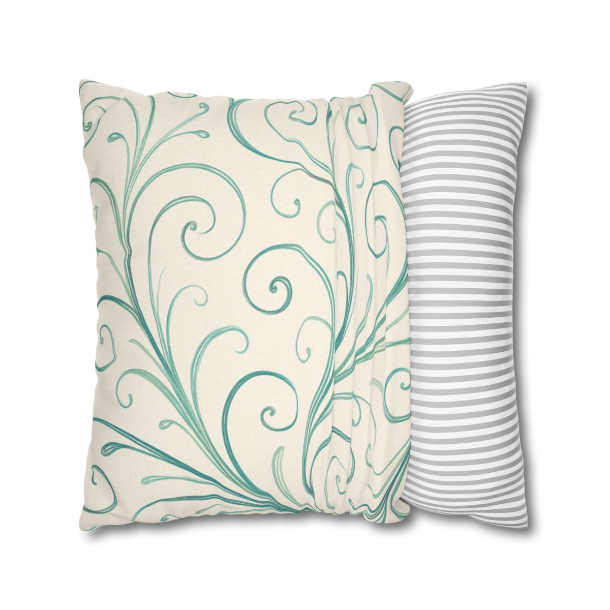 Tendril Wave Filigree custom pillow cases