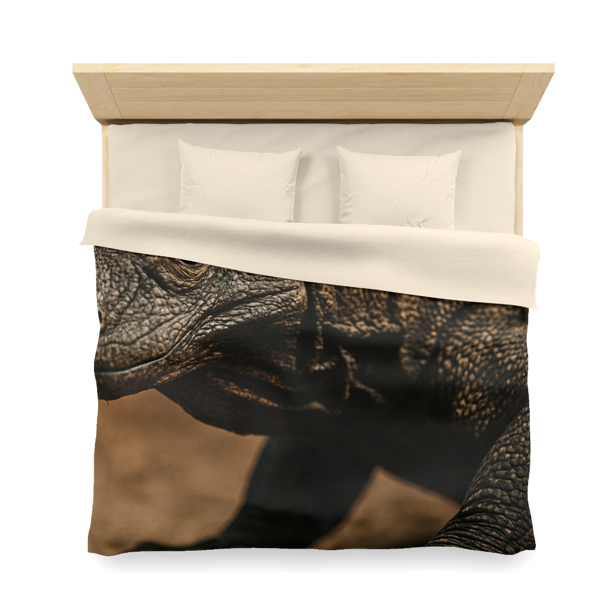 Ancient Sentinel Komodo Dragon personalized bedding duvets