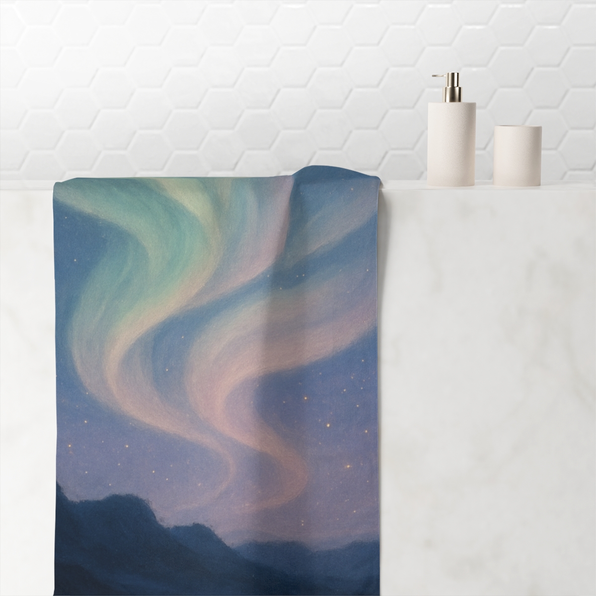Aurora Dust Petals comfortable face towels