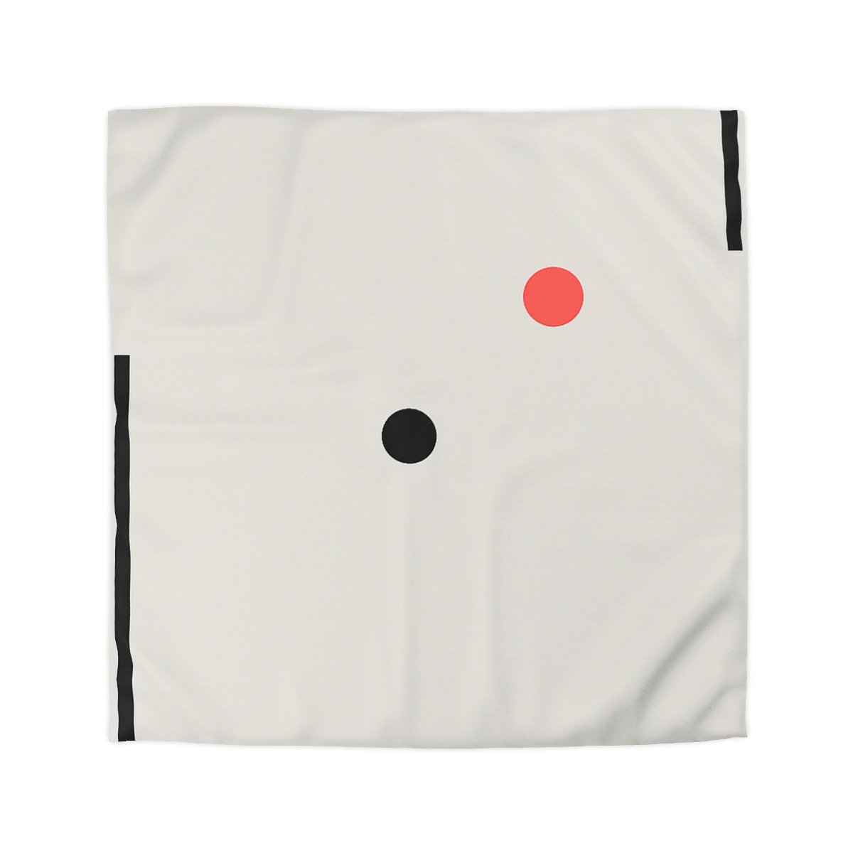 Nested Corner Frames With Two Dots trendy bedroom duvets