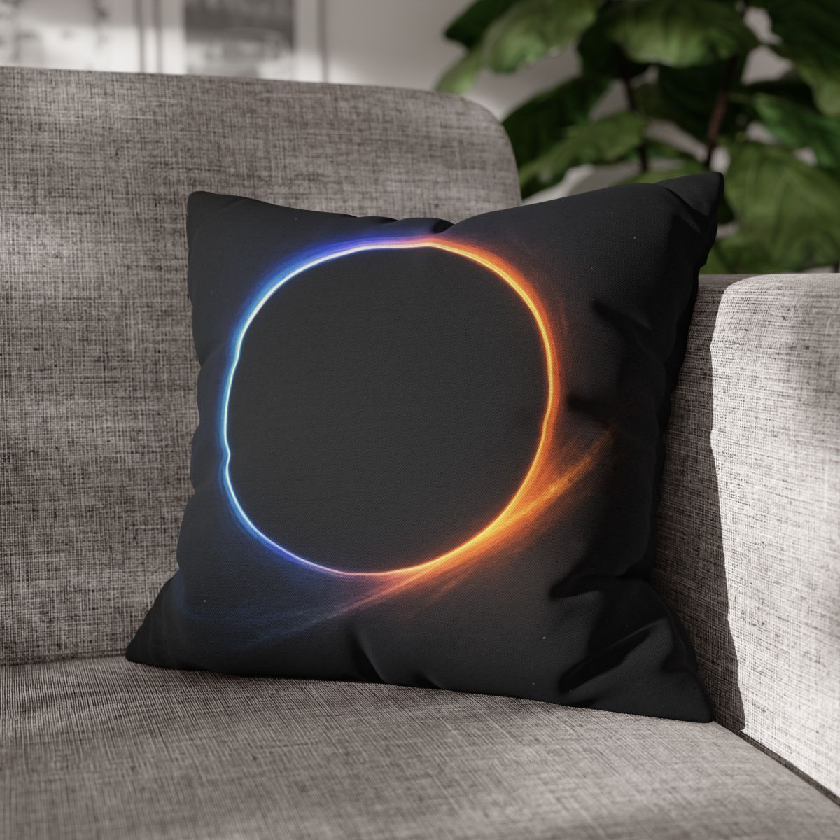 Prismatic Event Horizon Bloom custom pillow cases