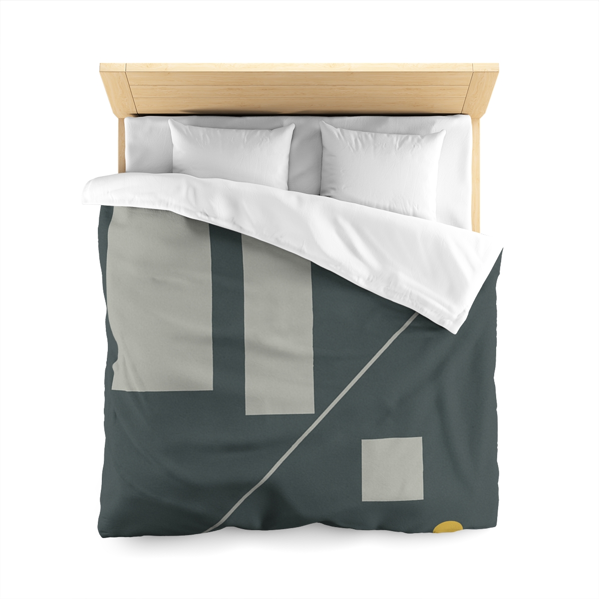Staggered Blocks With Quiet Diagonal trendy bedroom duvets