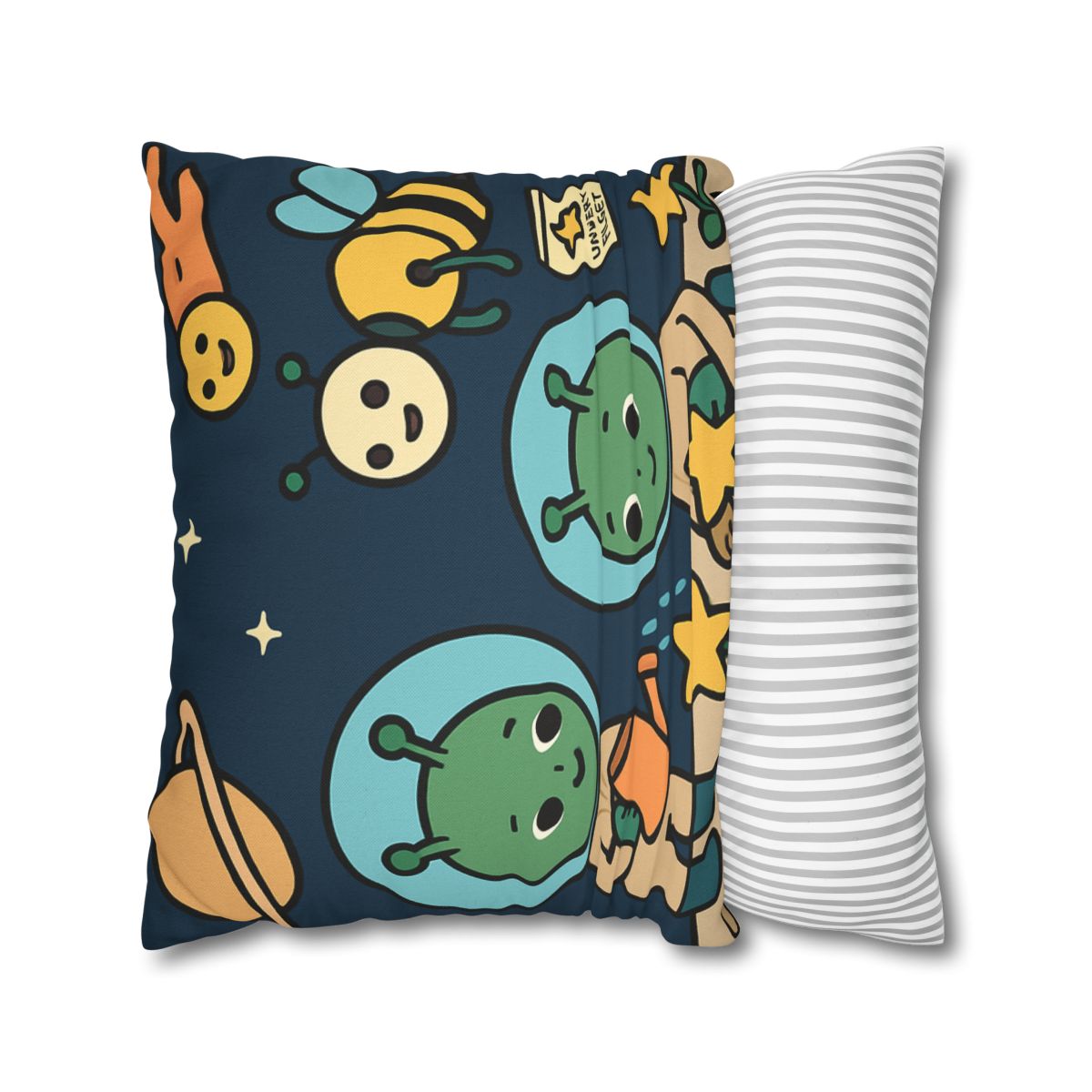 Comet Gardeners On Moon Meadow designer print pillow cases