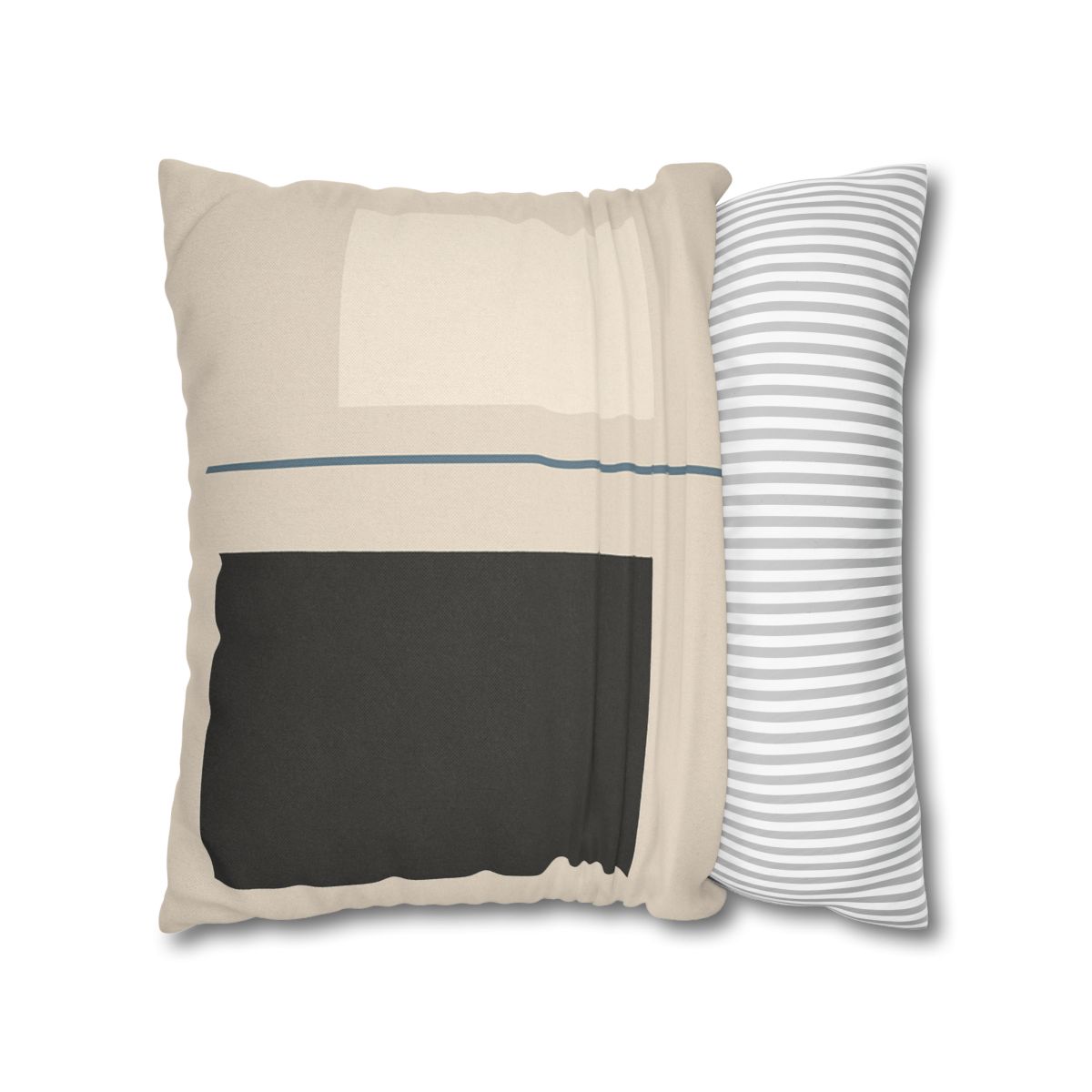 Offset Rectangle Balance soft cotton pillow cases