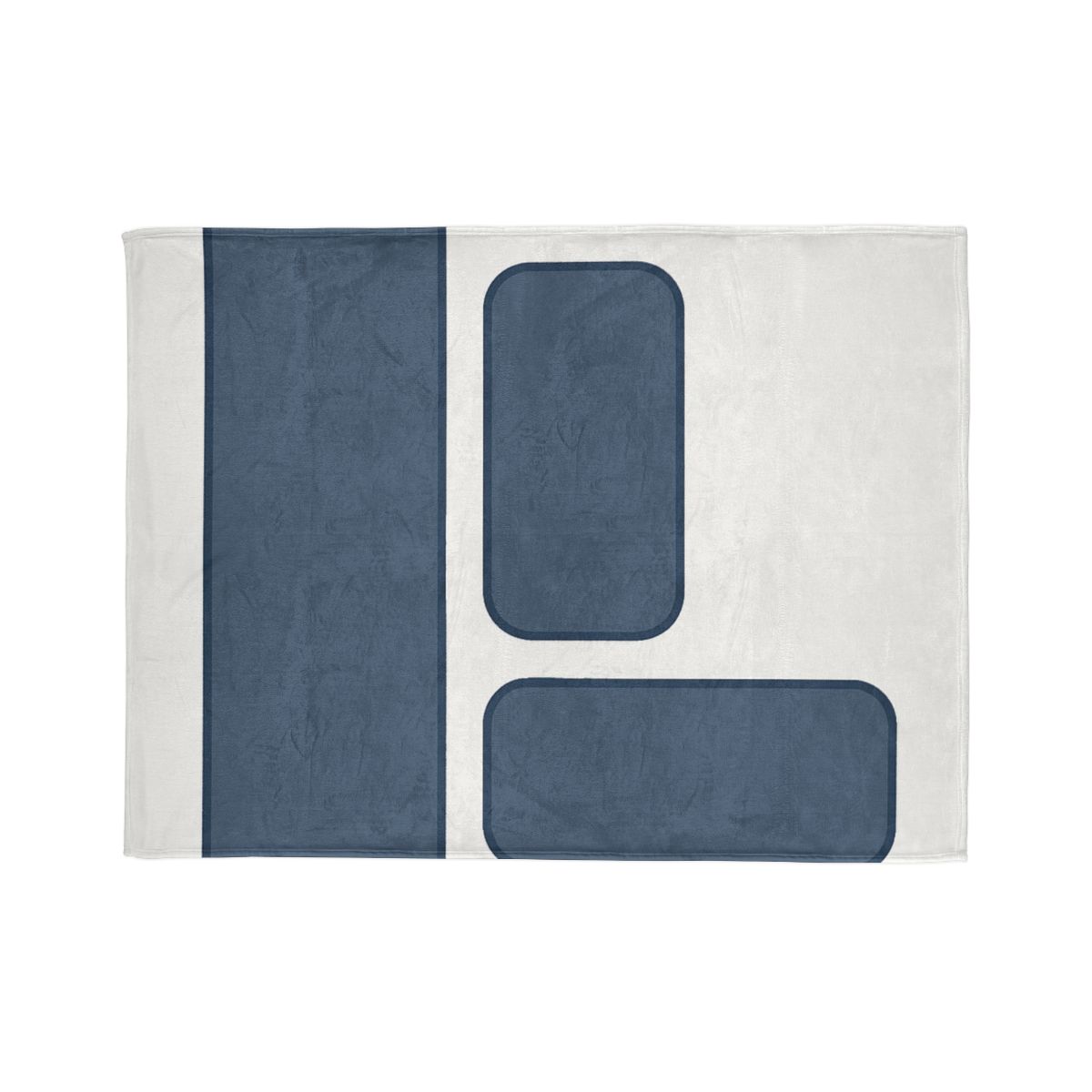 Balanced Triad Of Rounded Rectangles custom blankets