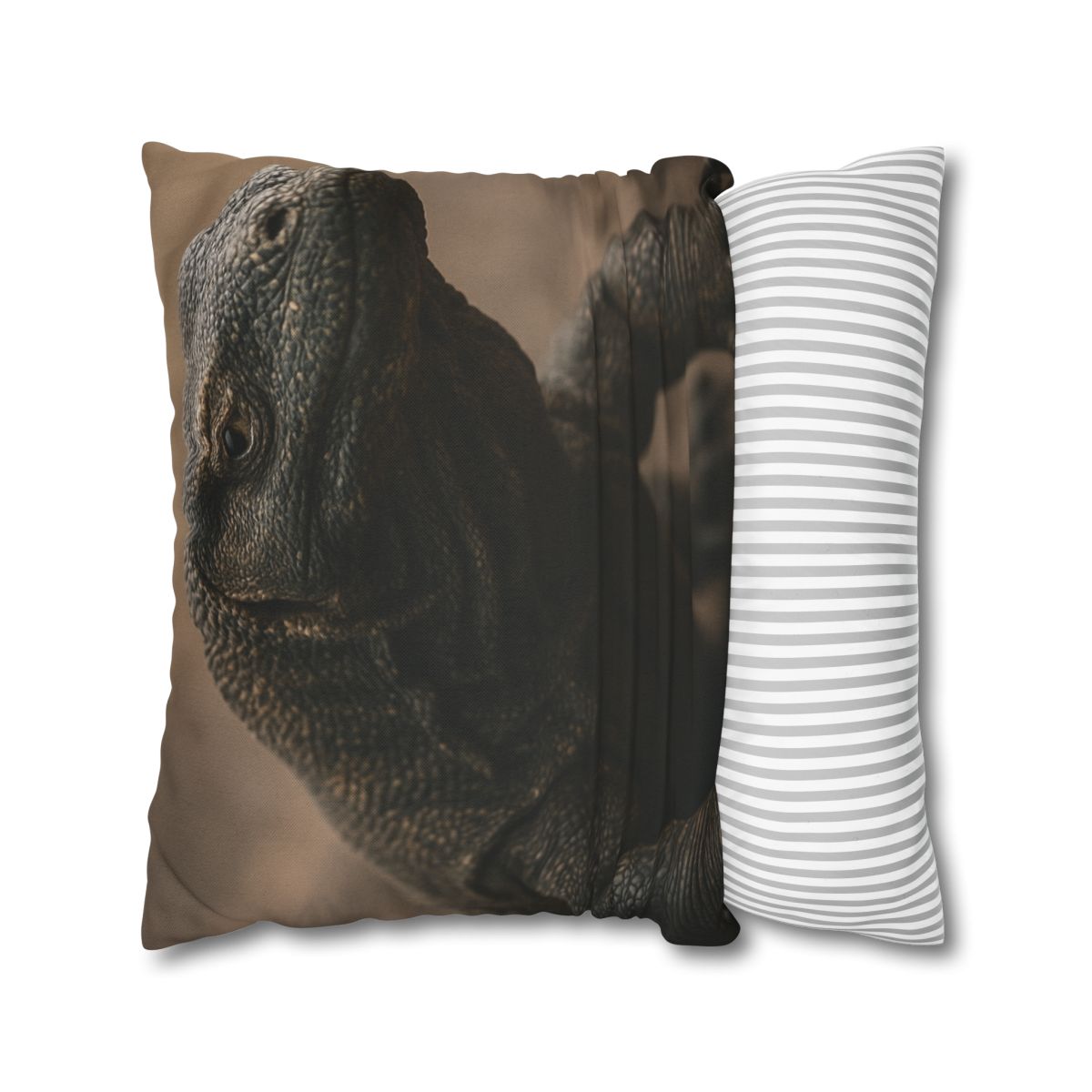 Ancient Sentinel Komodo Dragon trendy patterned pillow cases