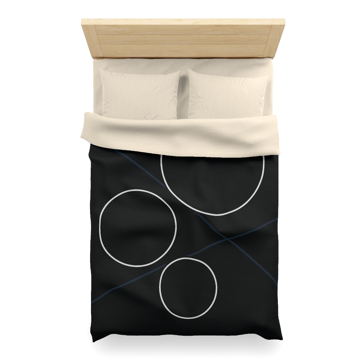 Orbital Line Array soft comforter duvets