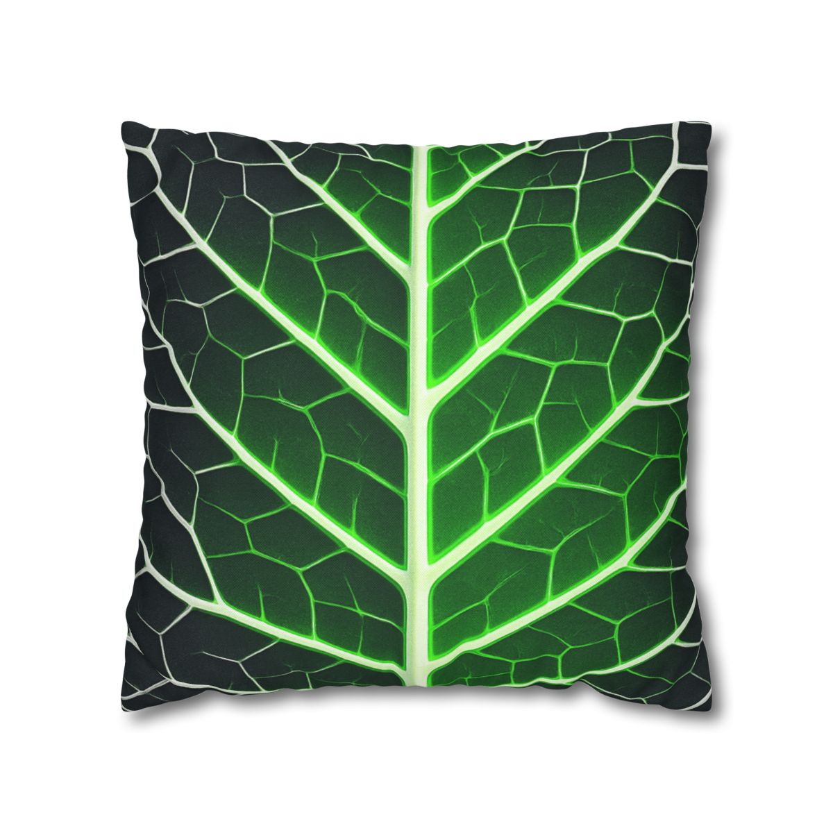 Fractaled Leaf Vein Web soft cotton pillow cases