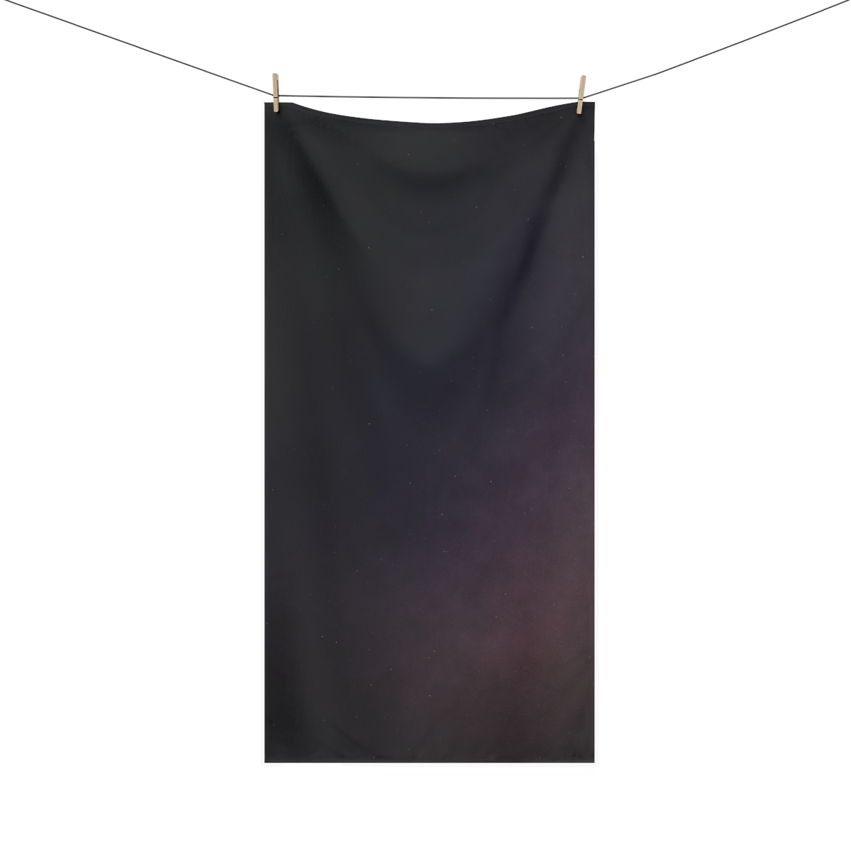 Dark Energy Veil Gradient trendy hand towels