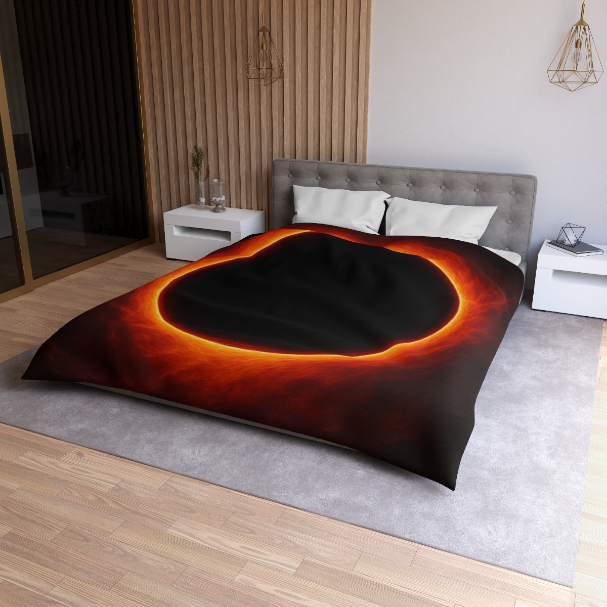 Dark Horizon Singularity soft comforter duvets