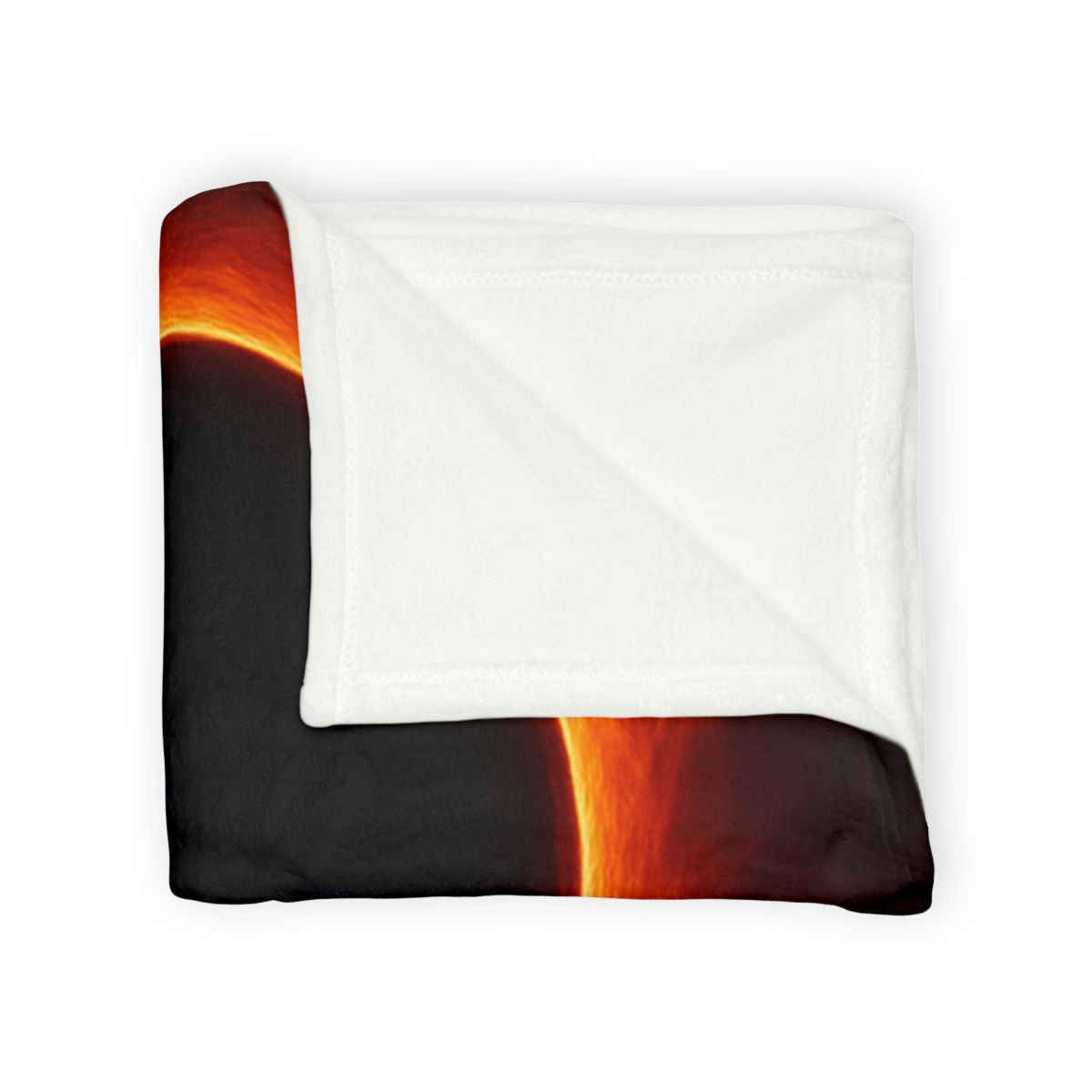 Dark Horizon Singularity decorative home blankets