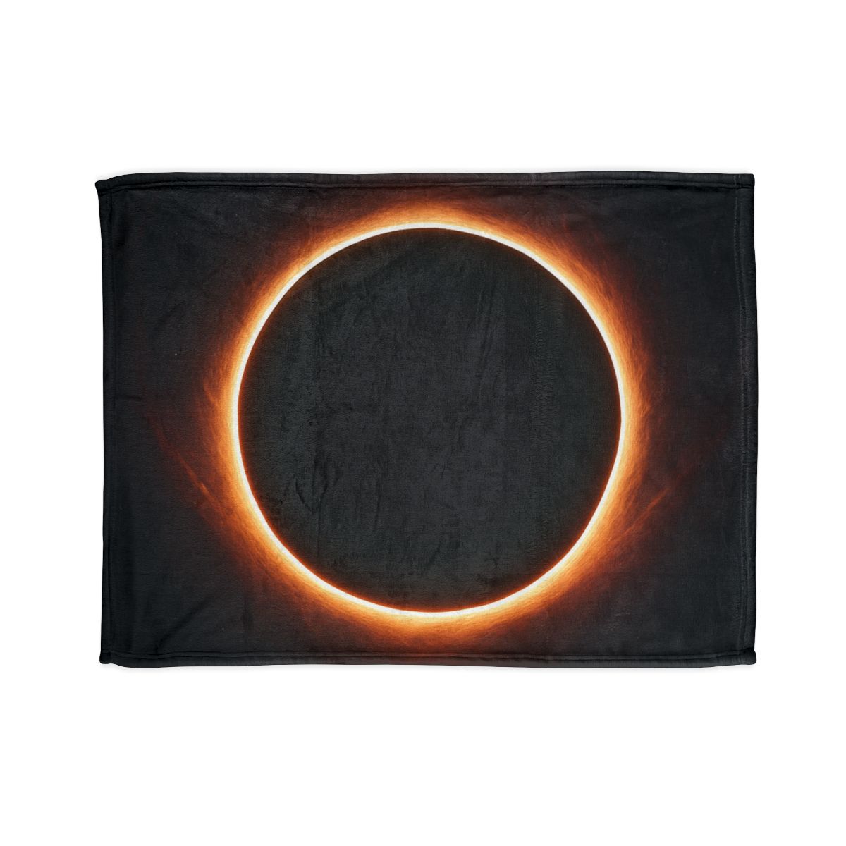 Dark Horizon Singularity Glow decorative home blankets