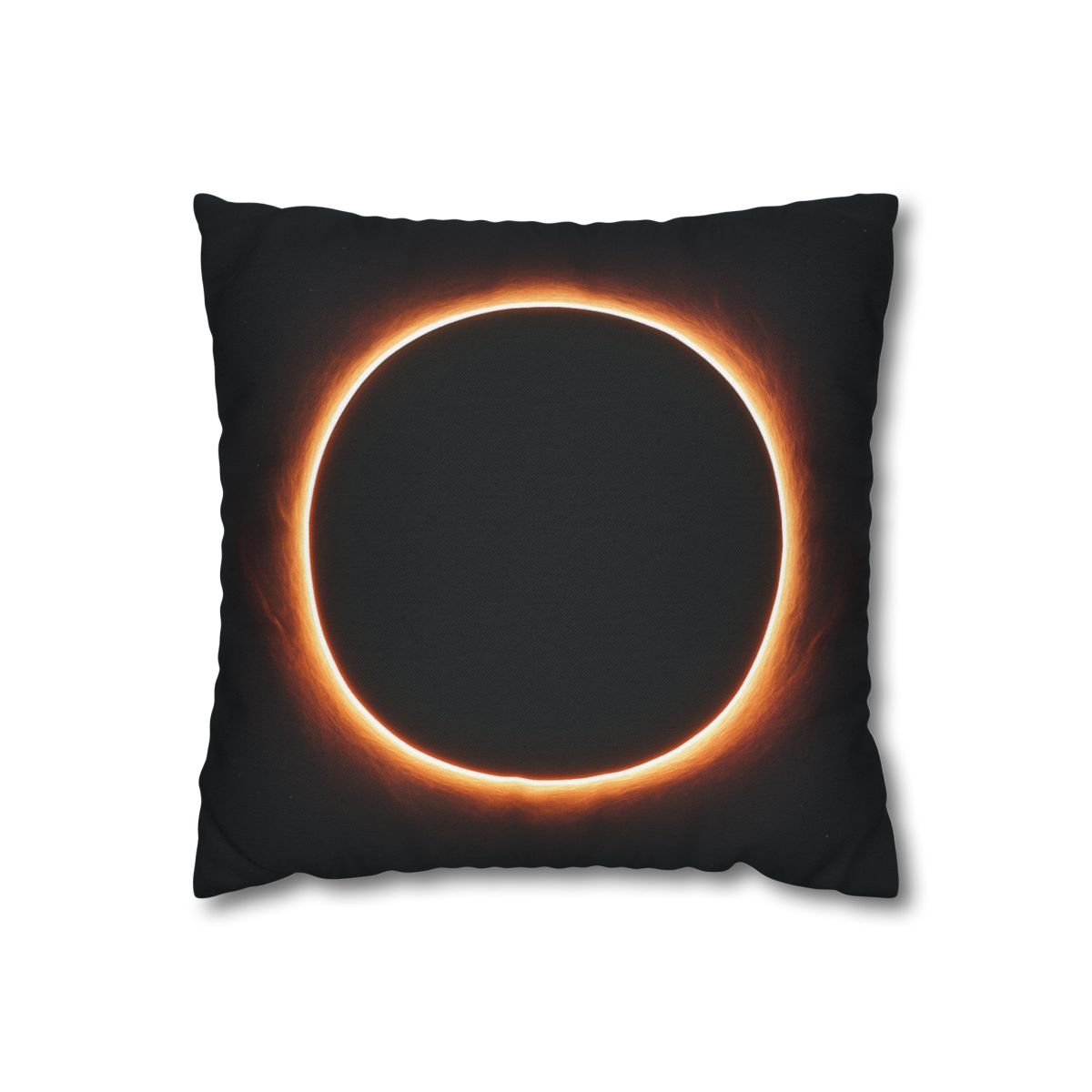 Dark Horizon Singularity Glow personalized pillow covers