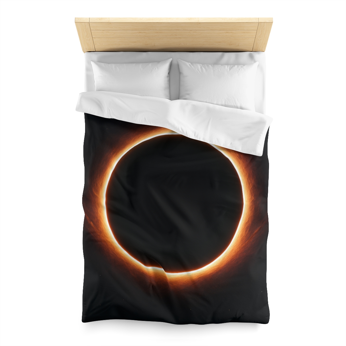 Dark Horizon Singularity Glow personalized bedding duvets