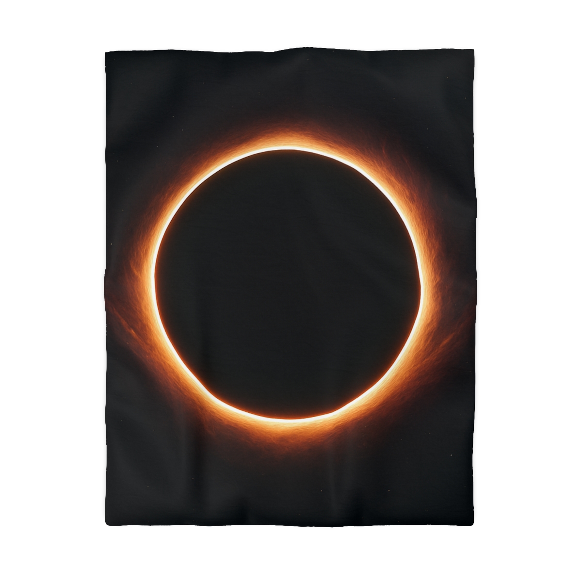 Dark Horizon Singularity Glow personalized bedding duvets