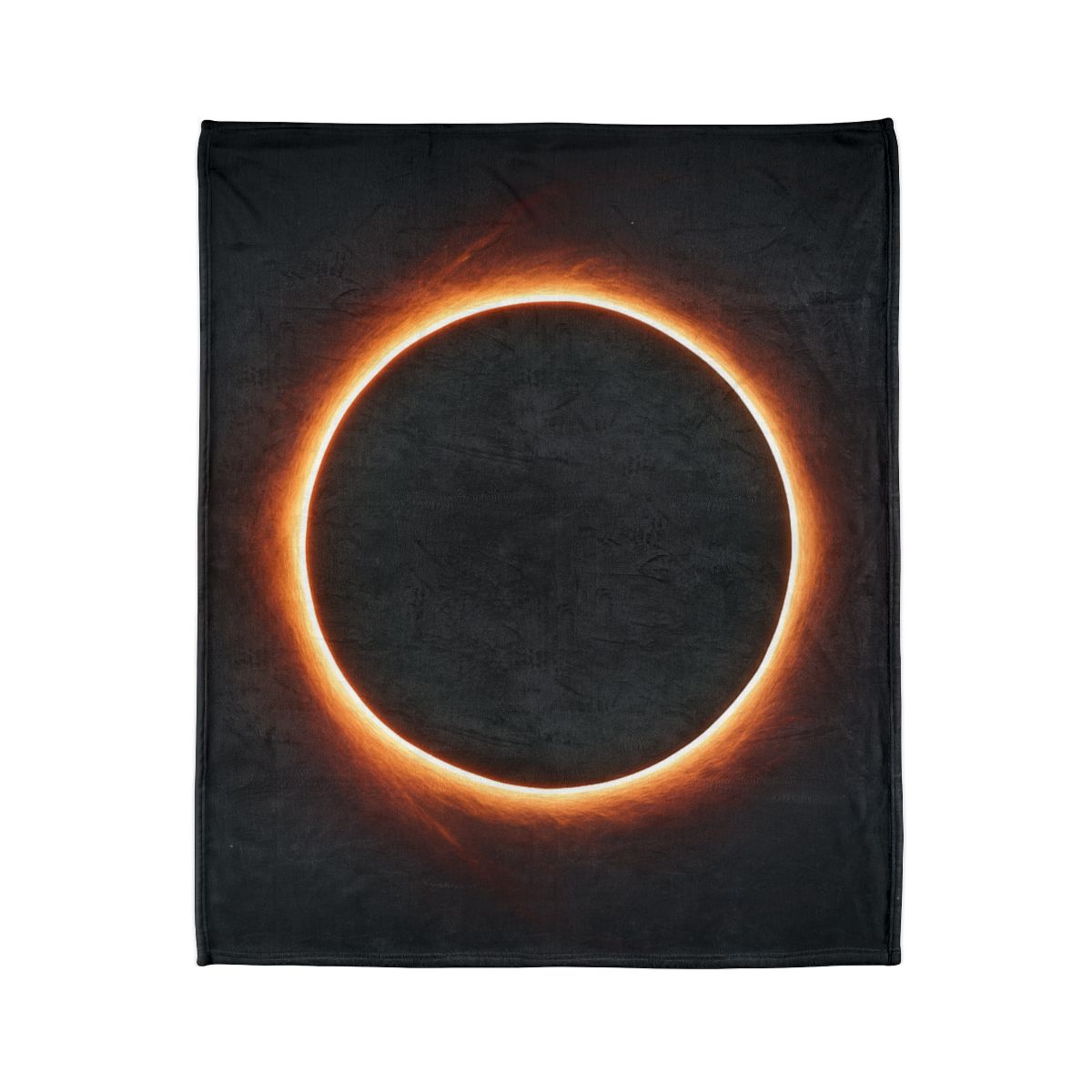 Dark Horizon Singularity Glow decorative home blankets