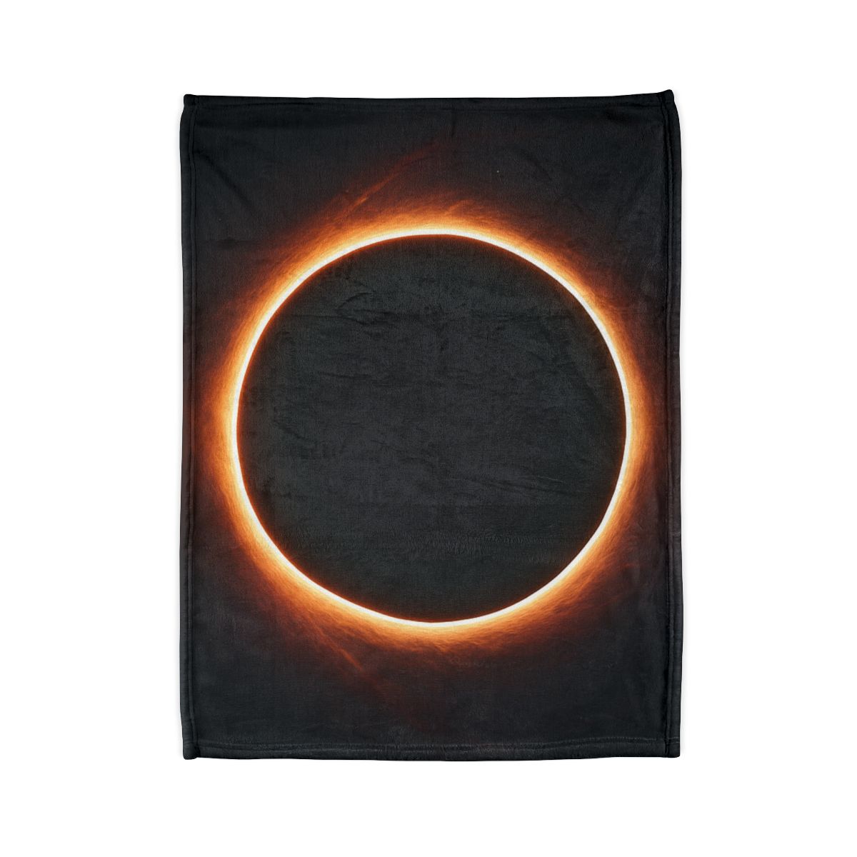 Dark Horizon Singularity Glow decorative home blankets