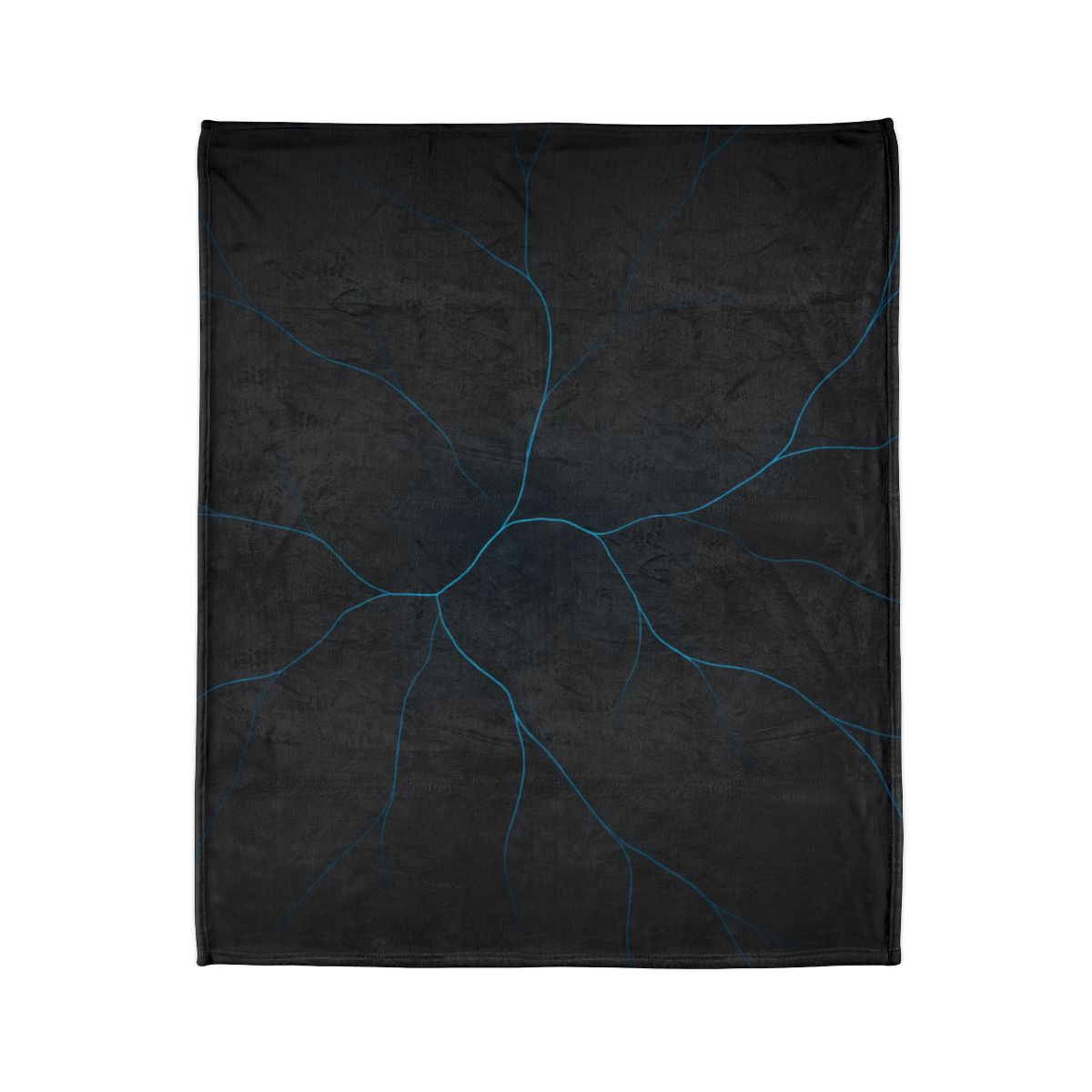 Dark Matter Filament Blueprint soft fleece blankets