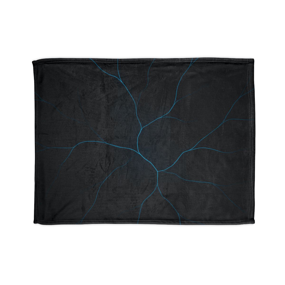 Dark Matter Filament Blueprint soft fleece blankets