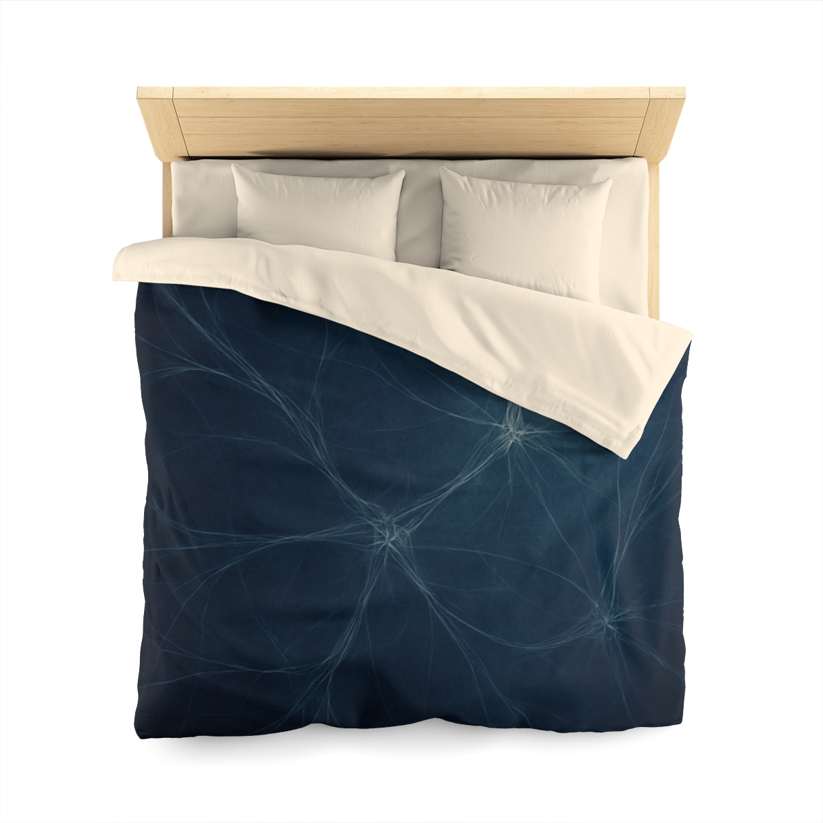 Dark Matter Filament Tapestry unique patterned duvets