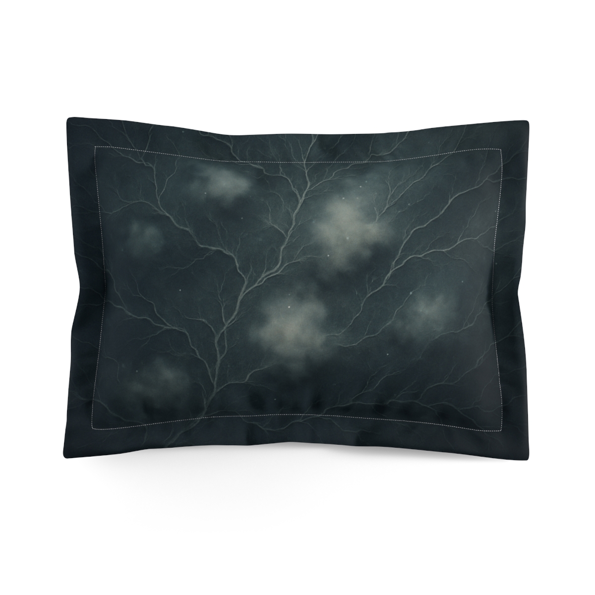 Dark Matter Veil Cartography designer printed pillows