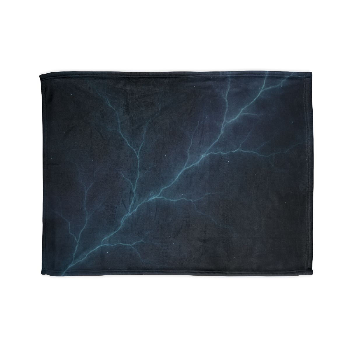 Dark Matter Vein Bloom soft fleece blankets