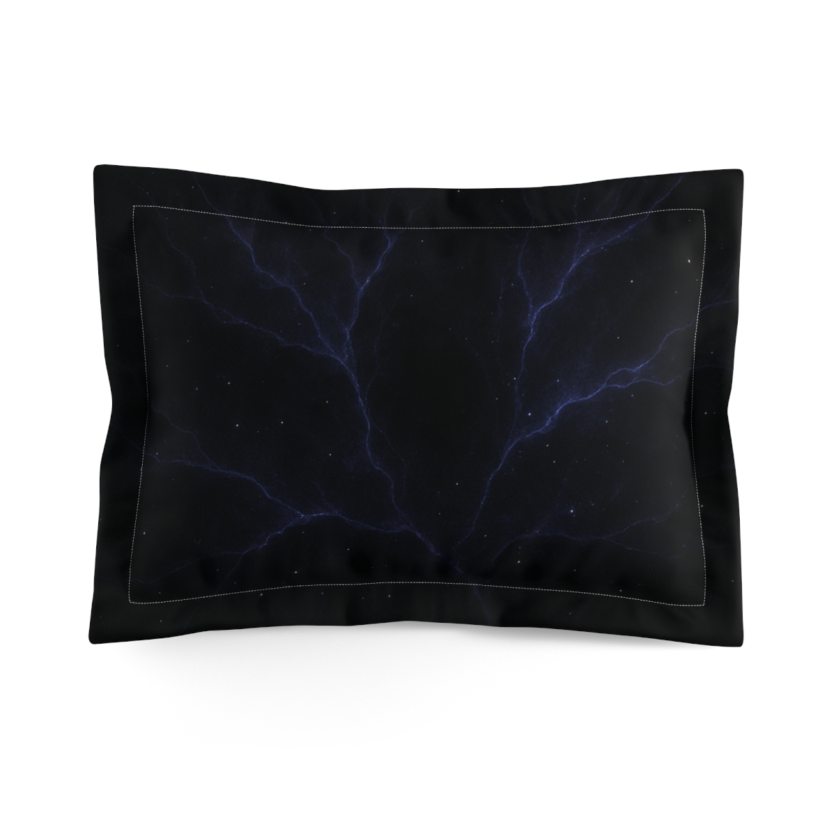 Dark Matter Vein Lattice designer printed pillows