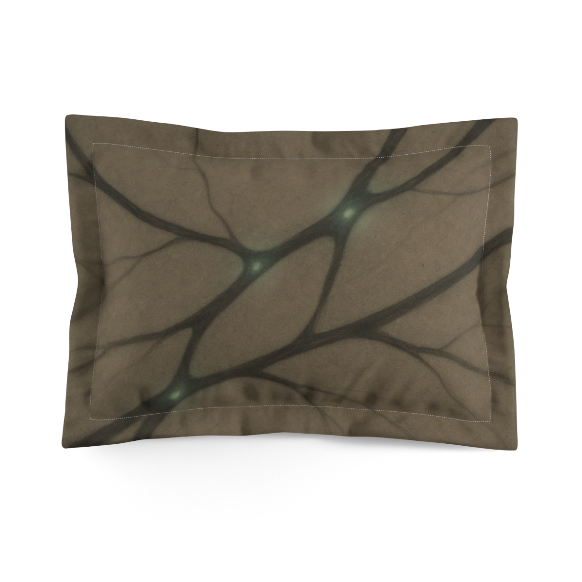 Dark Matter Vein Network personalized decorative pillows