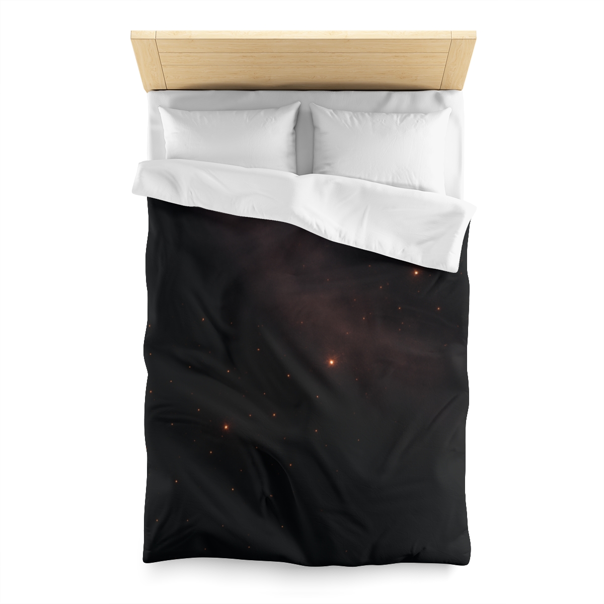 Dark Veil Ember Field designer printed duvets