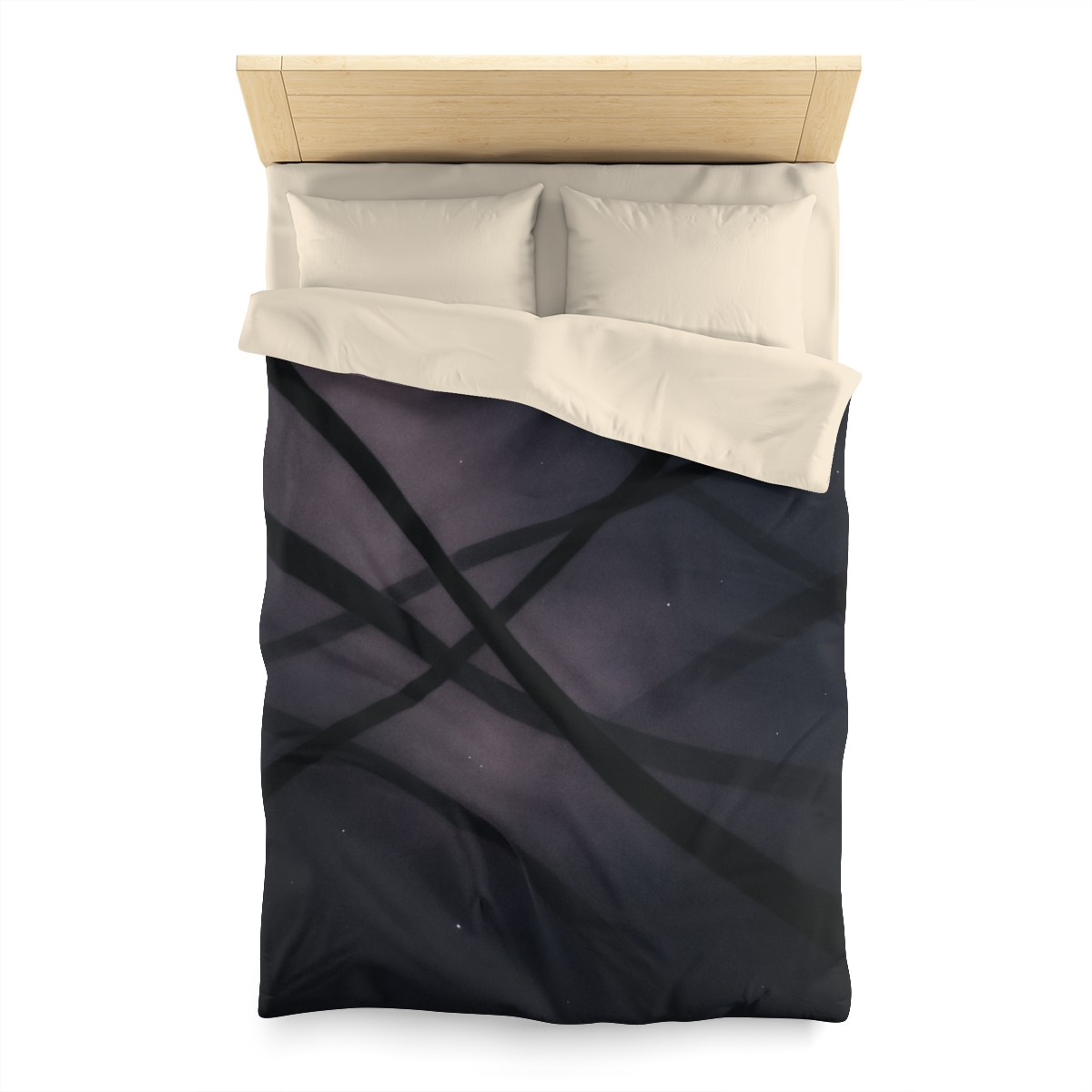 Dark Veil Filaments trendy bedroom duvets