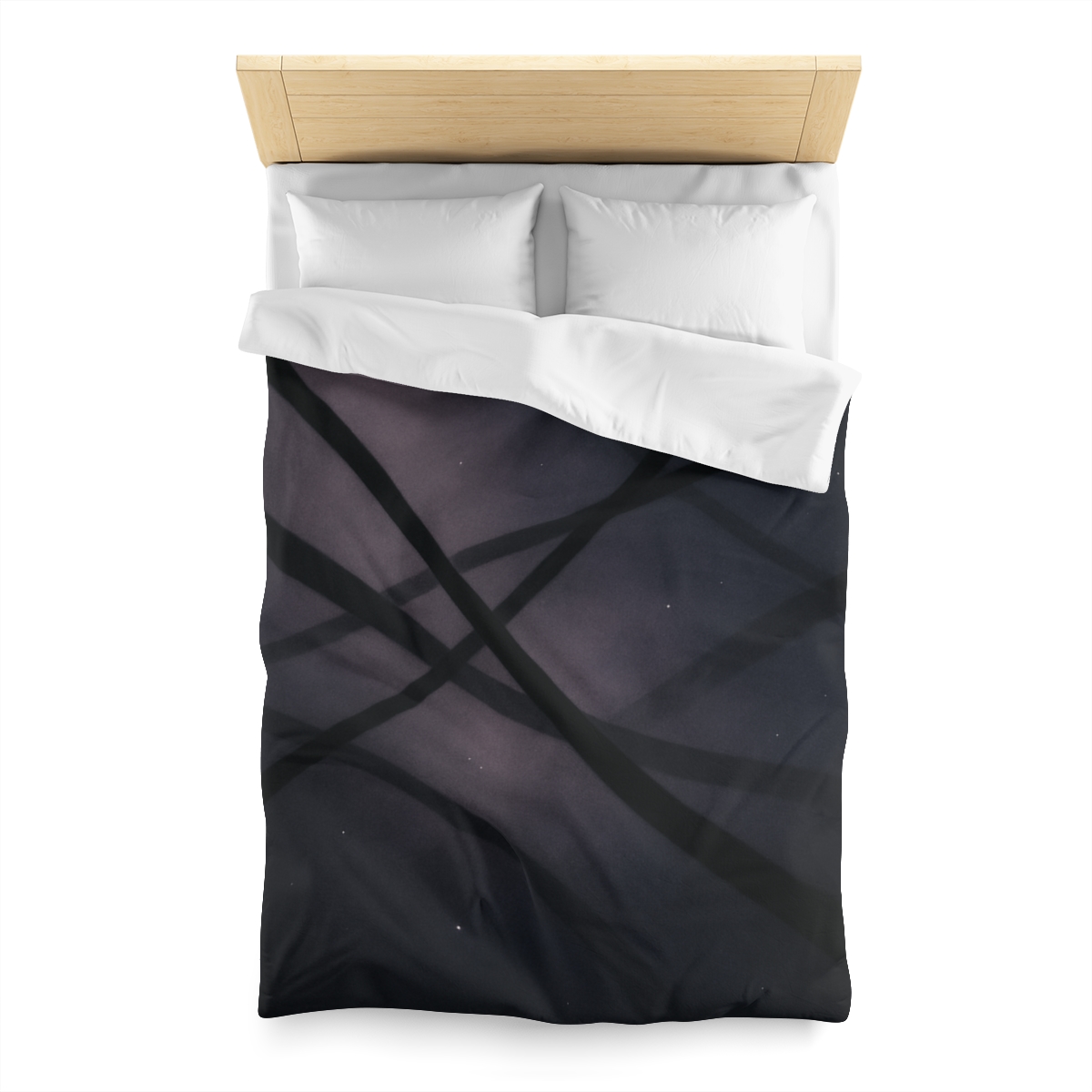 Dark Veil Filaments trendy bedroom duvets