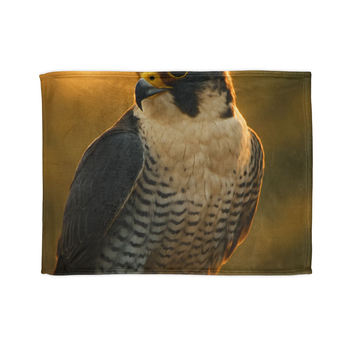 Dawn Arrow Peregrine Falcon personalized cozy blankets
