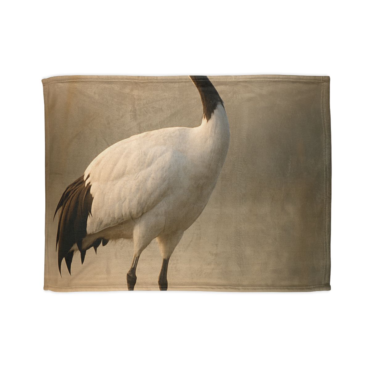 Dawn Balance Red Crowned Crane stylish throw blankets