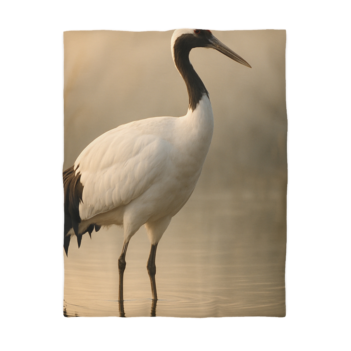 Dawn Balance Red Crowned Crane duvets for gifts