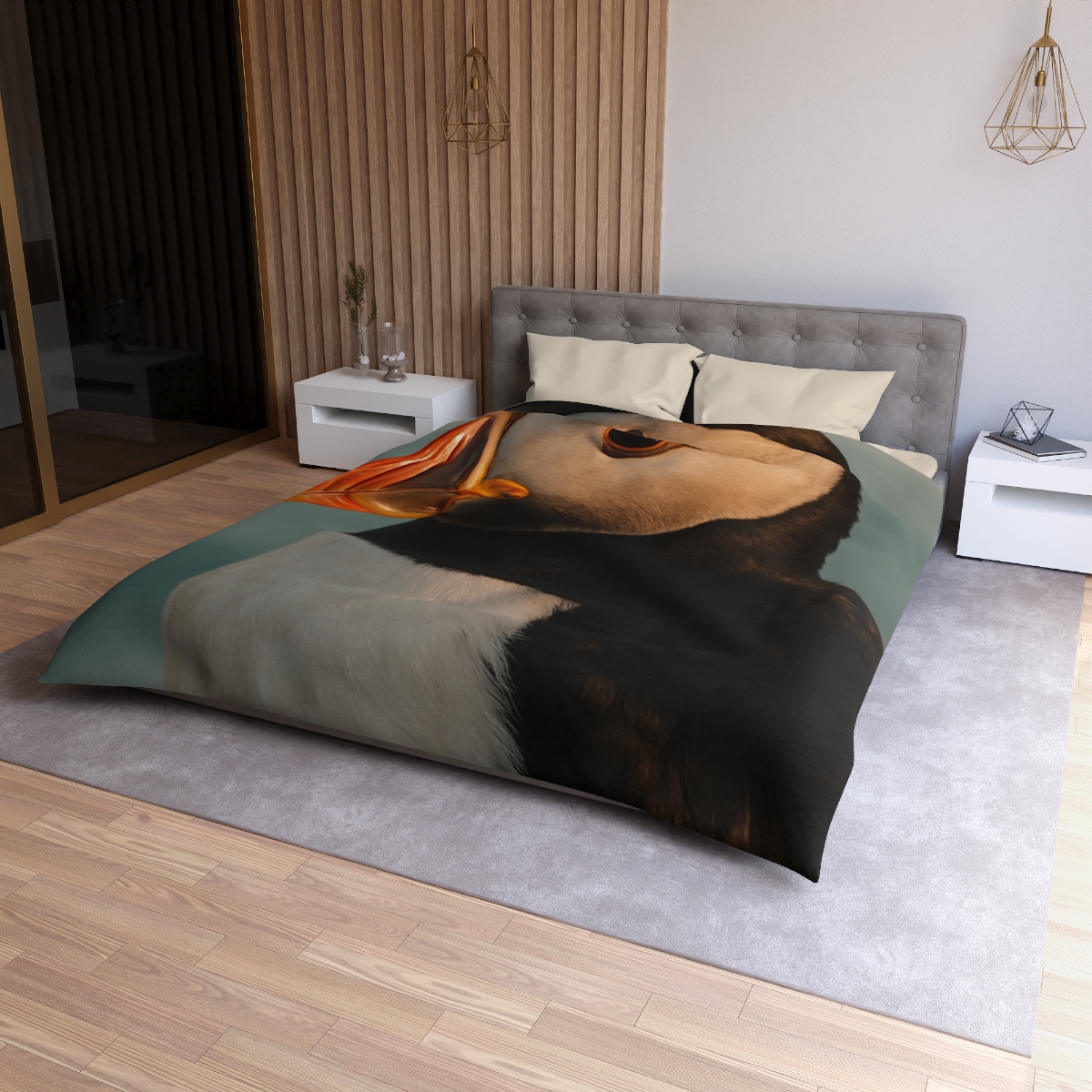 Dawn Beacon Puffin duvets for gifts