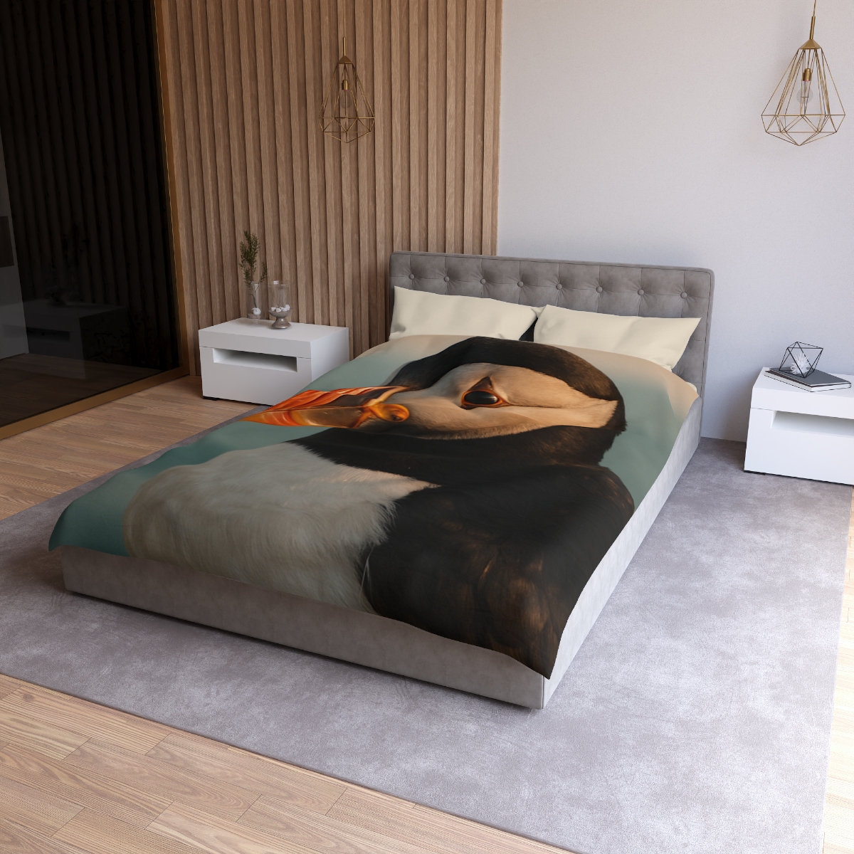 Dawn Beacon Puffin duvets for gifts