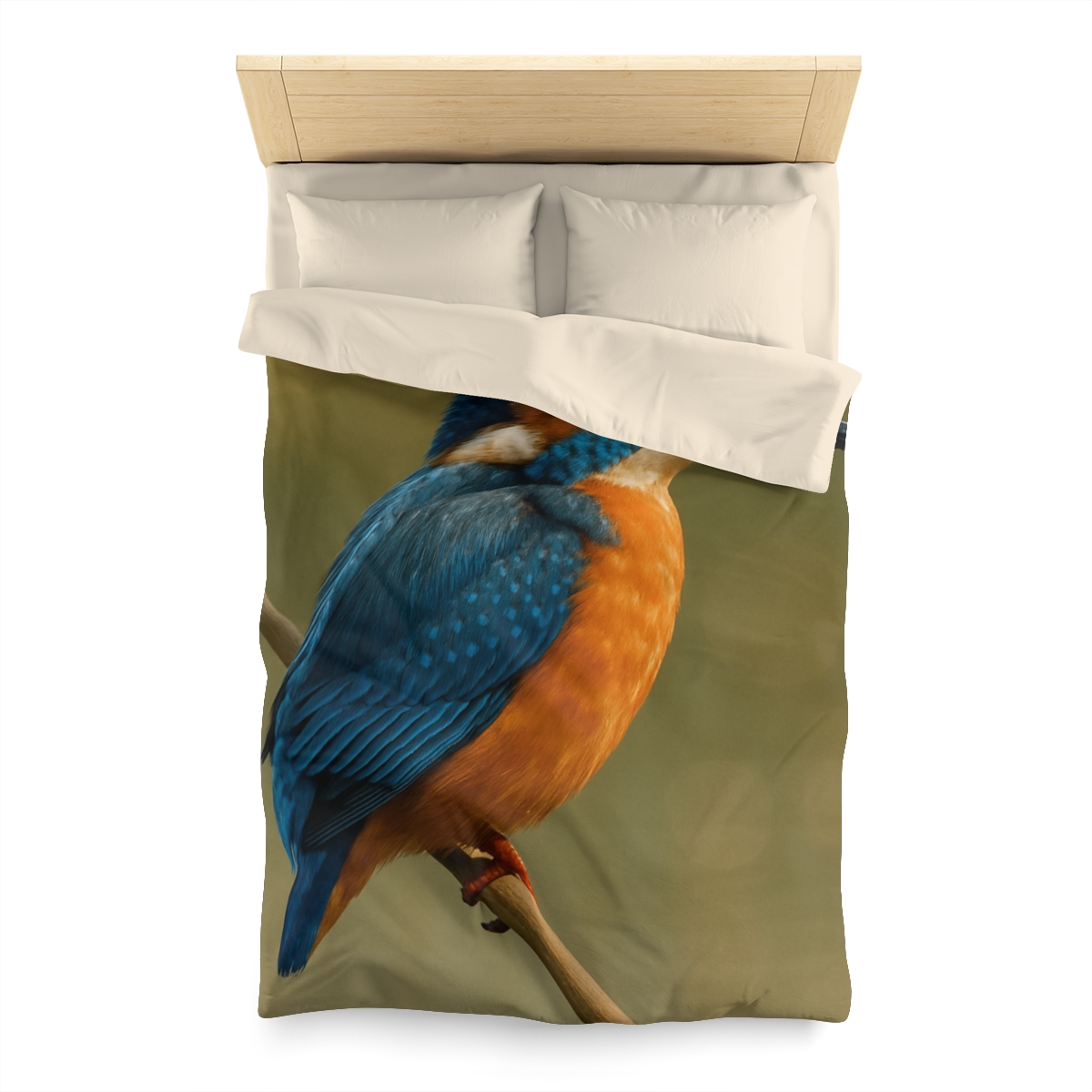 Dawn Drift Kingfisher custom duvets