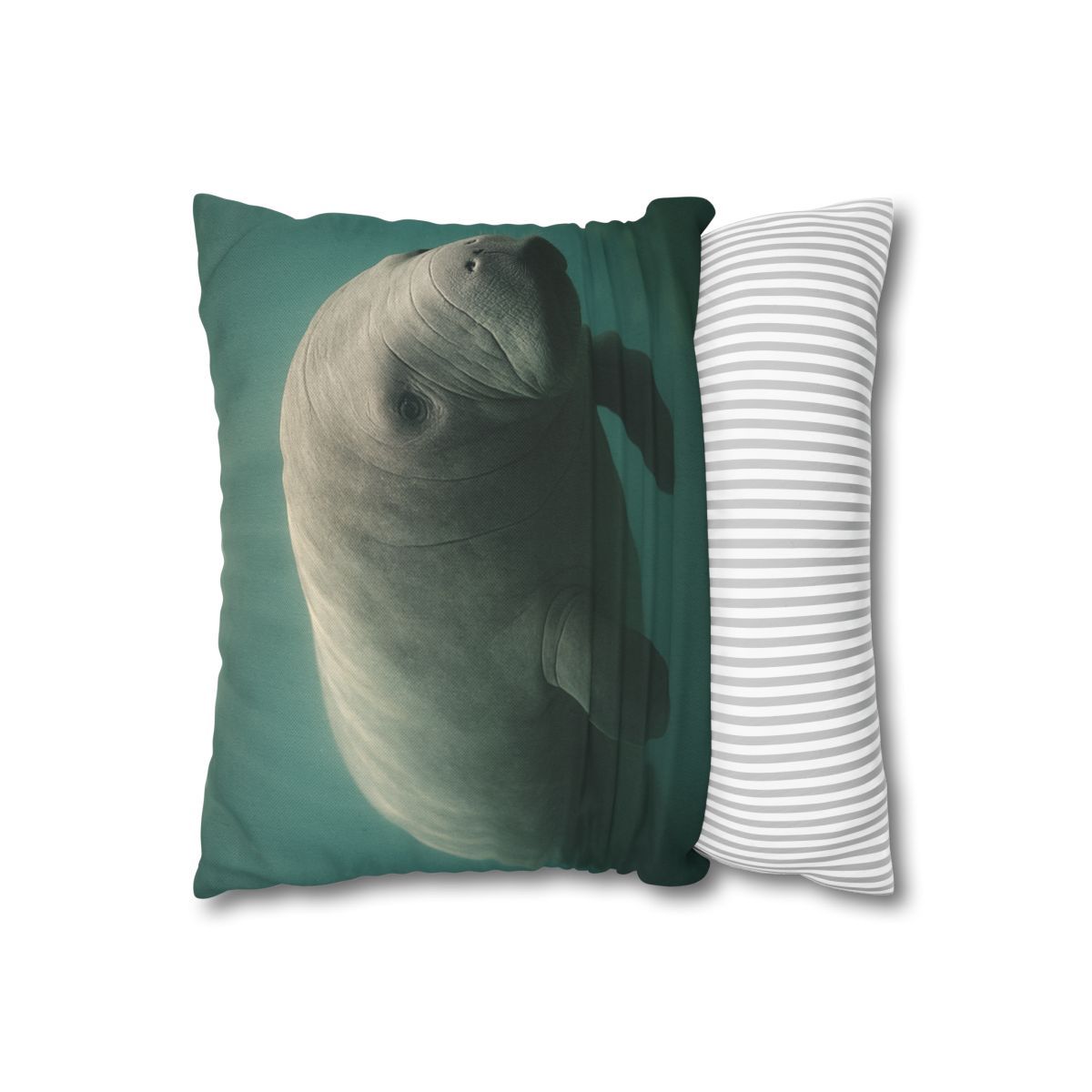 Dawn Drift Manatee personalized pillow covers