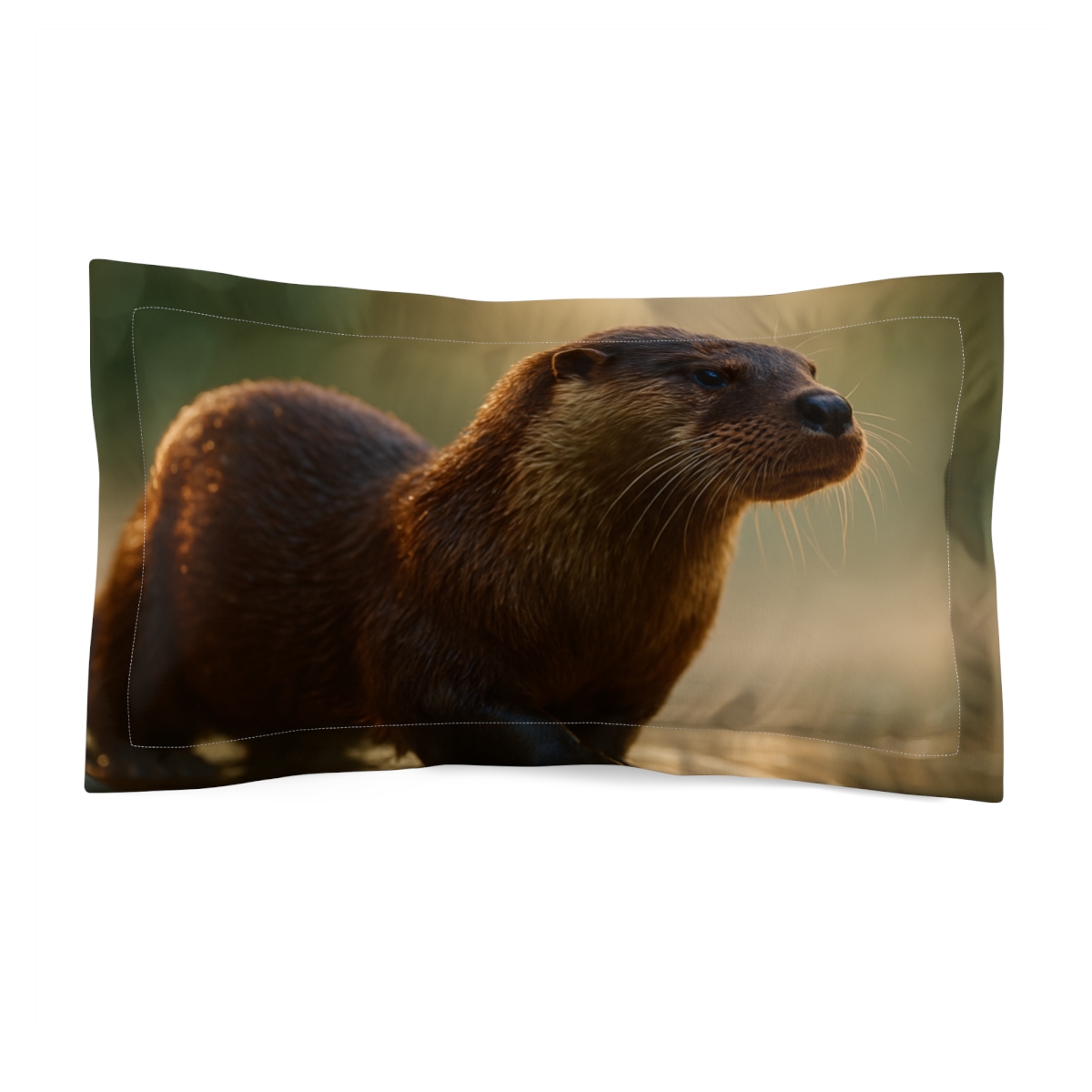 Dawn Fisher Otter trendy accent pillows