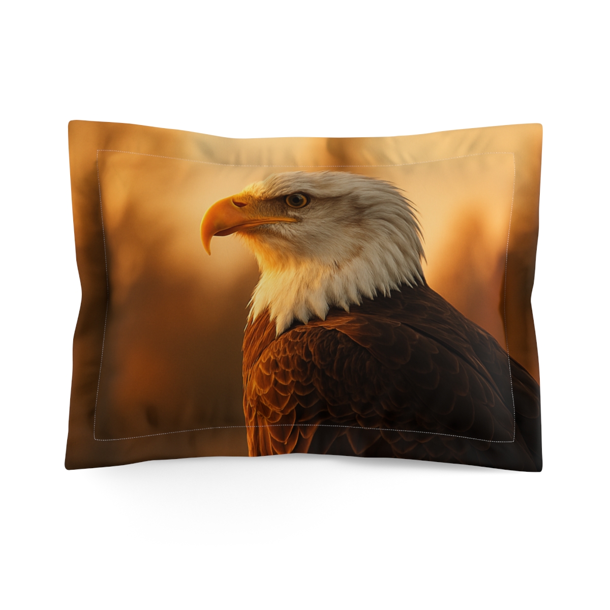 Dawn Herald Bald Eagle soft plush pillows