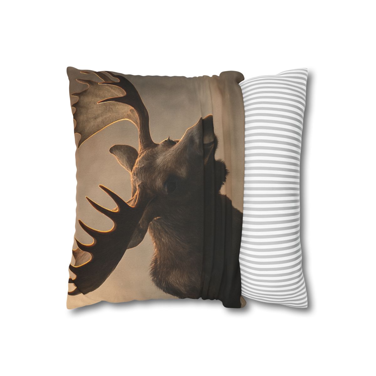 Dawn Mirror Moose designer print pillow cases