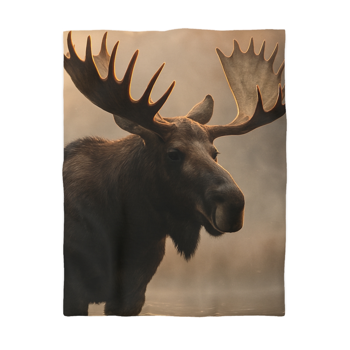 Dawn Mirror Moose warm winter duvets