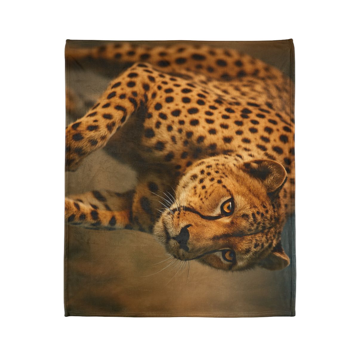Dawn Racer Cheetah designer printed blankets