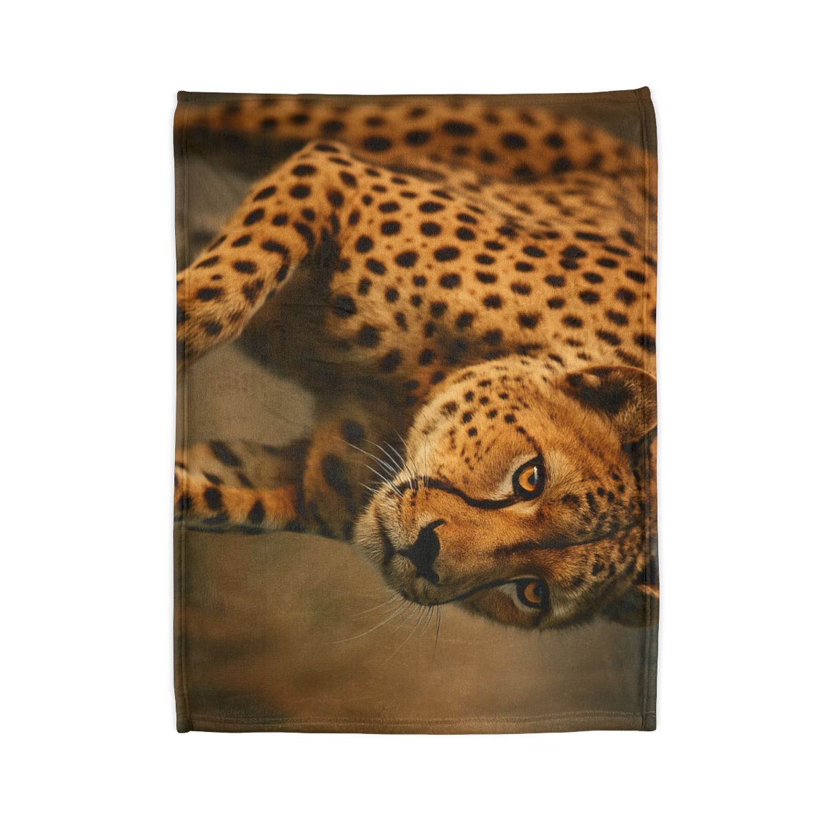 Dawn Racer Cheetah designer printed blankets