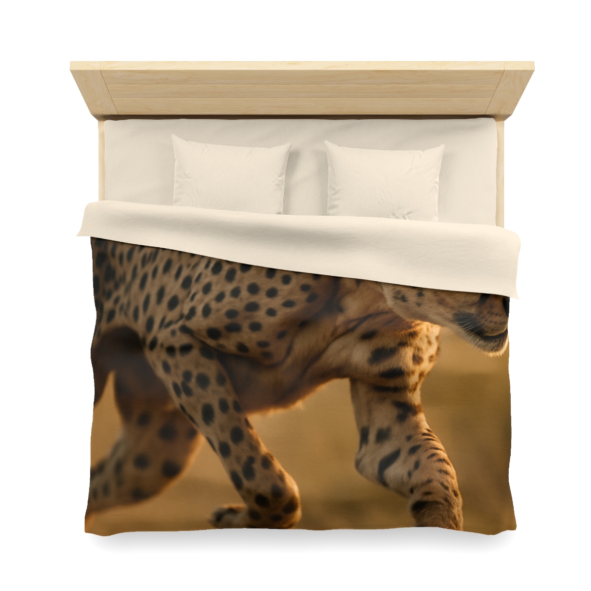 Dawn Sprint Cheetah custom duvets