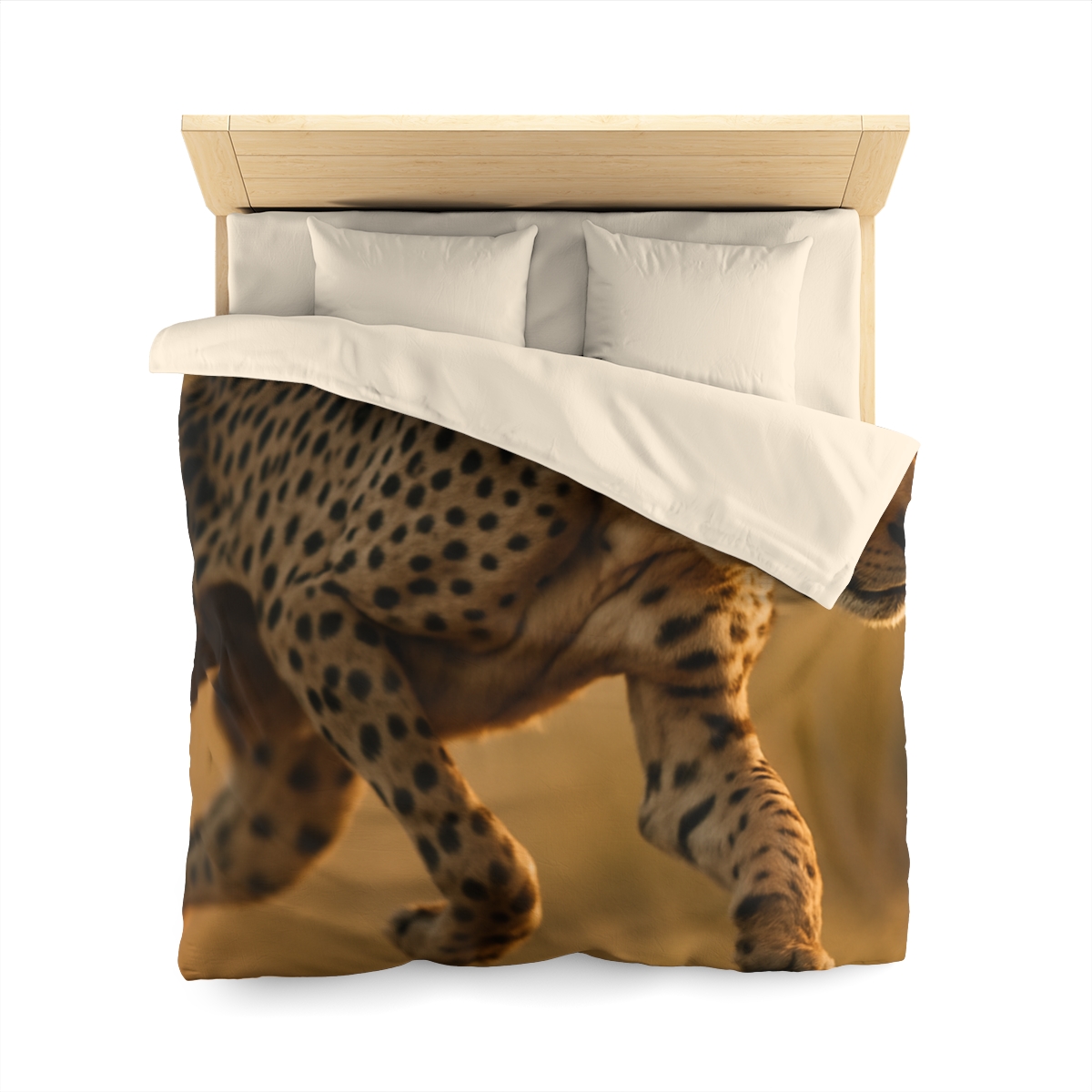 Dawn Sprint Cheetah custom duvets