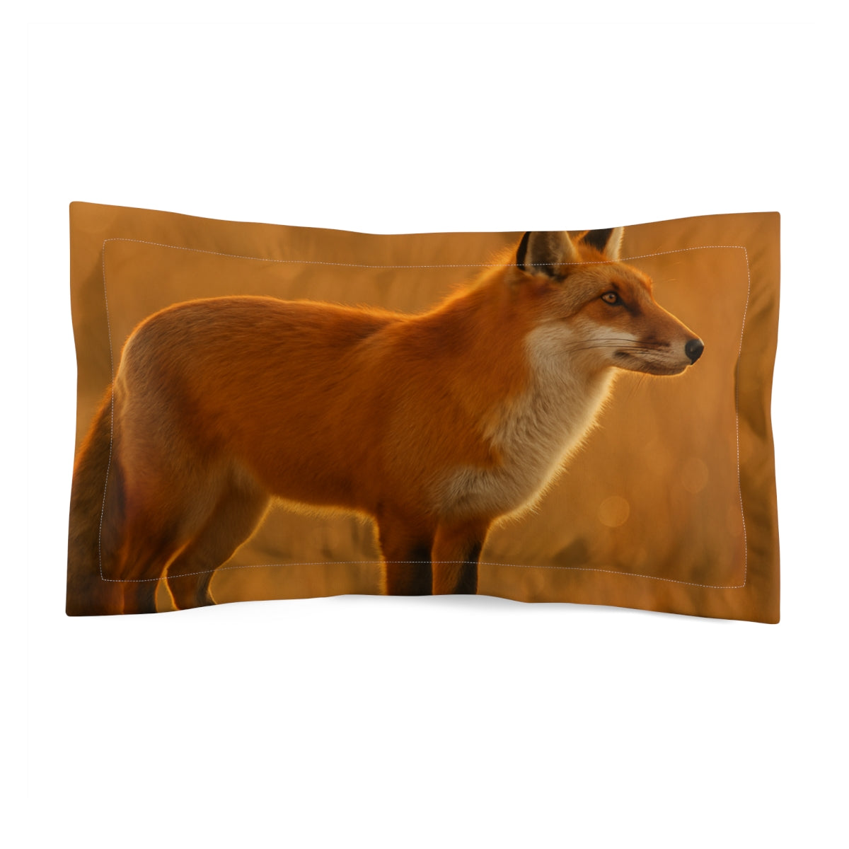 Dawn Whisperer Red Fox Pillow