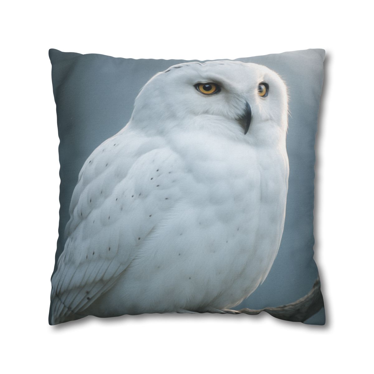 Twilight Watcher Snowy Owl custom pillow cases
