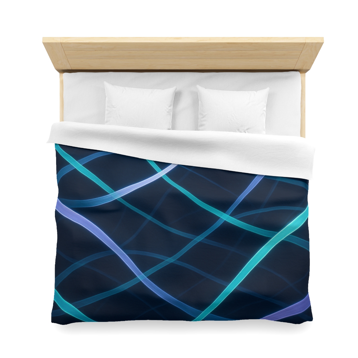 Gravitational Ribbon Lattice custom duvets